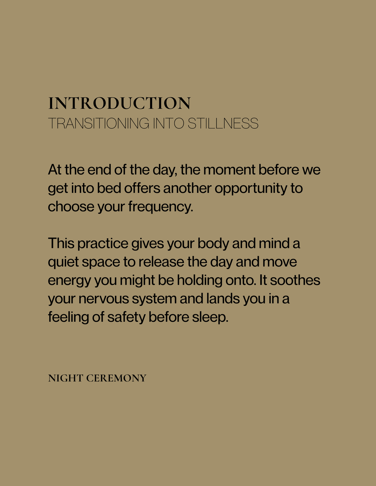 Portal Signature Hoodie + Morning & Night Micro-Ceremonies | Core Black