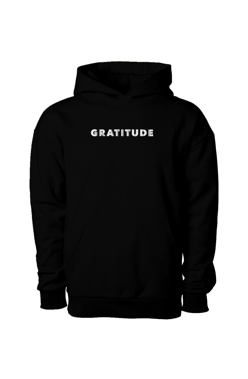 The GRATITUDE Avenue Pullover Hooded Sweatshirt |