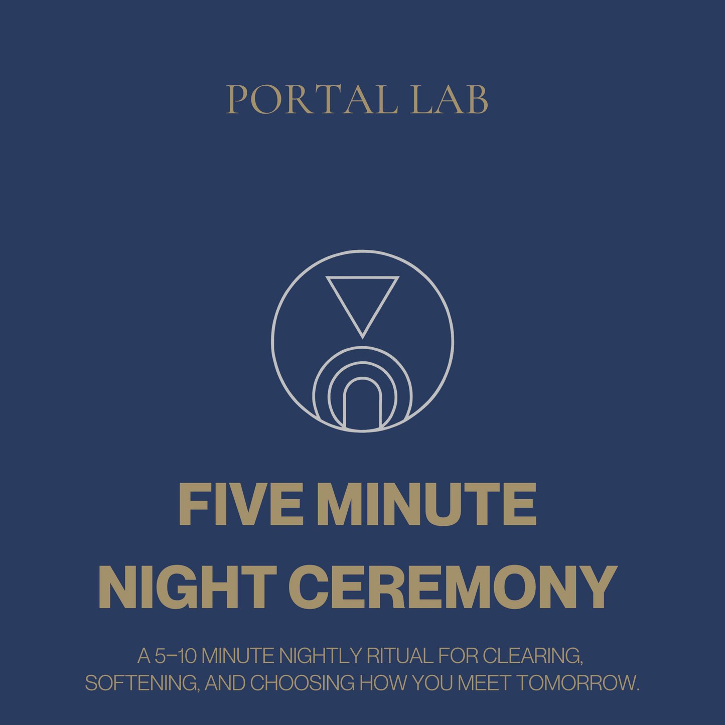 Morning + Night Ceremony Bundle + Portal Signature Tee | Core White