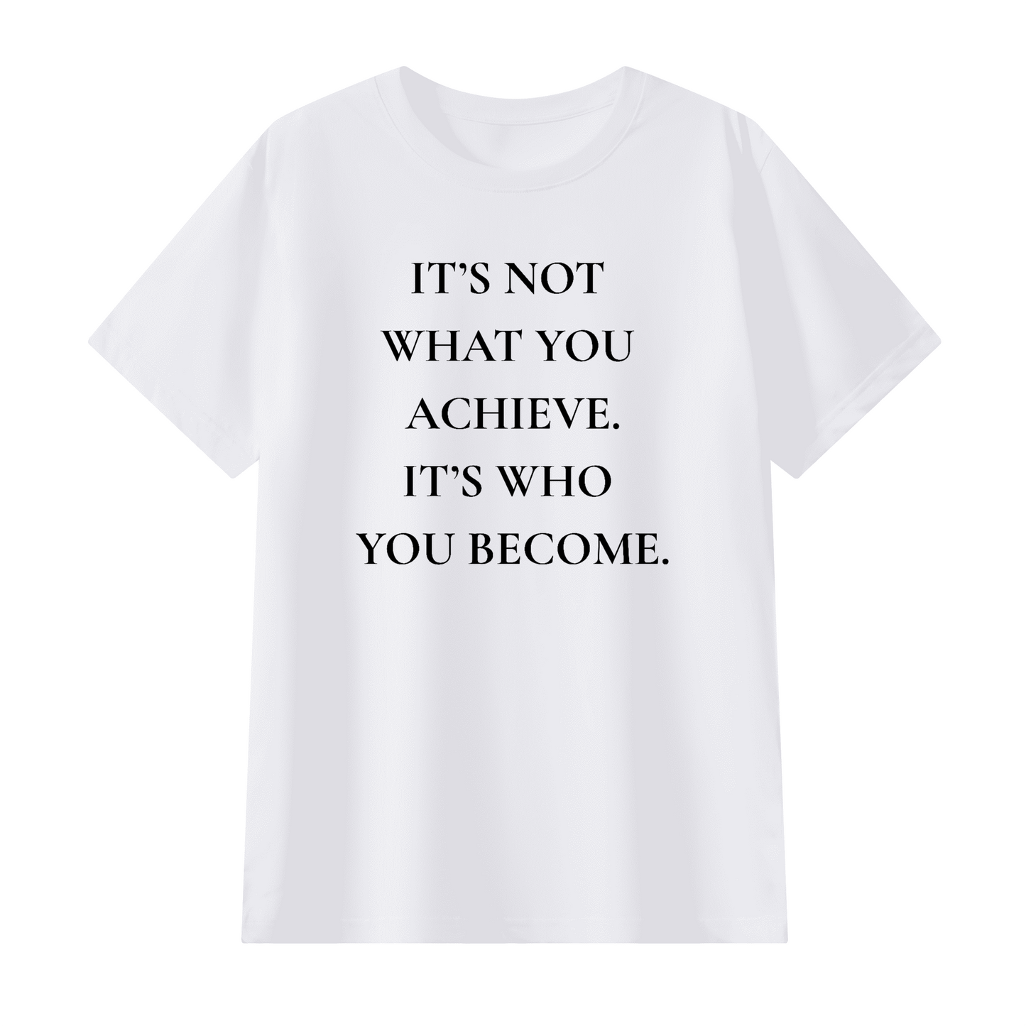 Mystic Vs Materialist Fitted White Tee