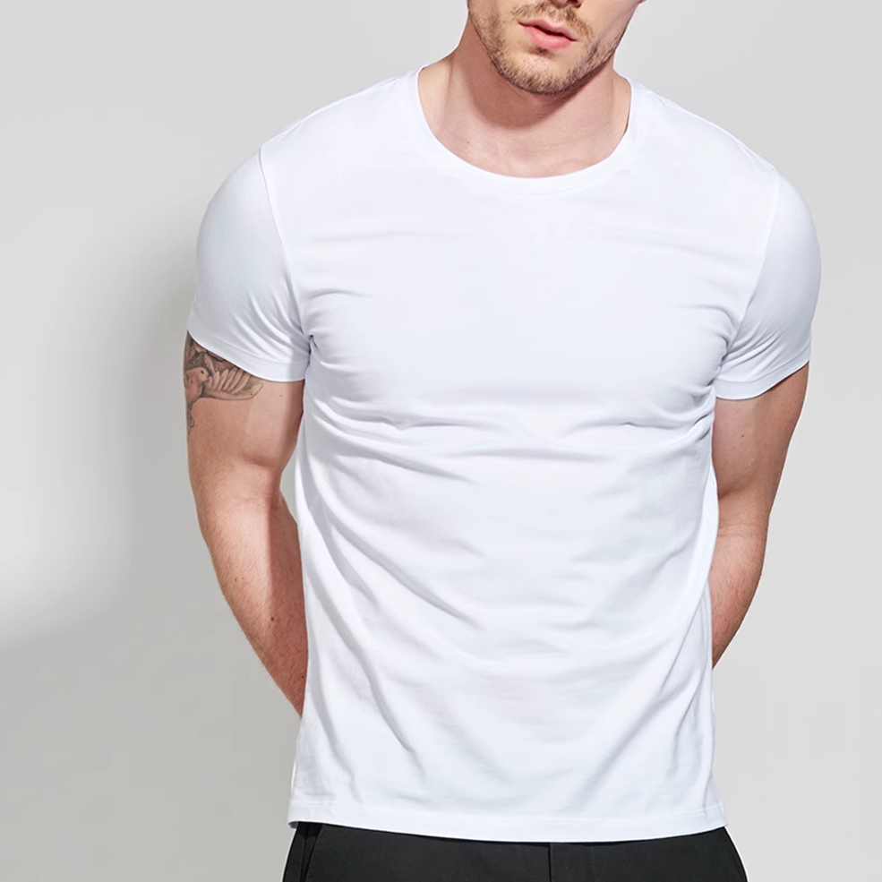 Mystic Vs Materialist Fitted White Tee