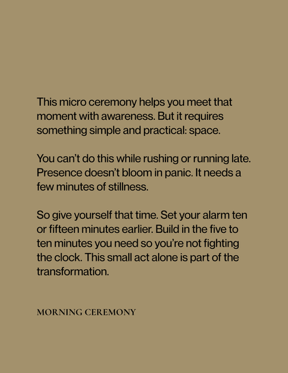 Morning + Night Ceremony Bundle + Portal Signature Tee | Core White