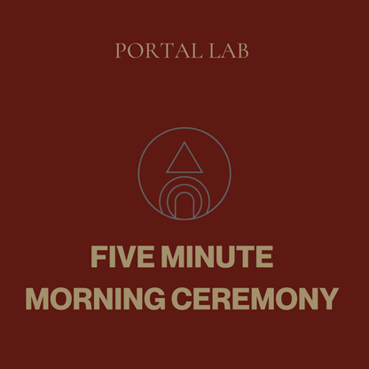 Morning + Night Ceremony Bundle + Portal Signature Tee | Core White