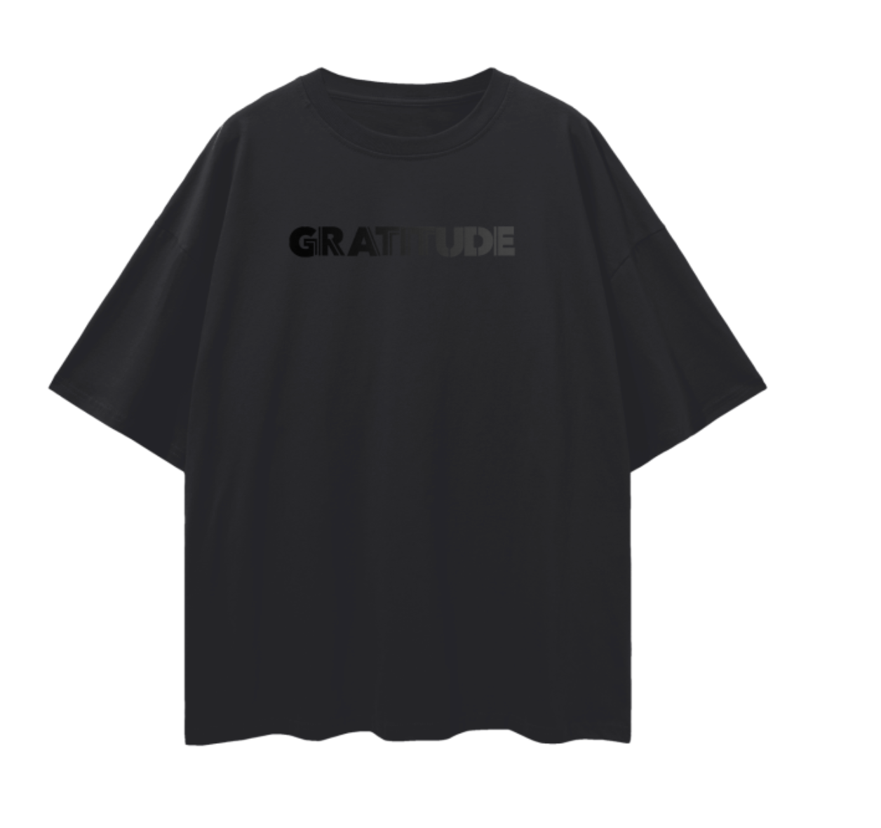 GRATITUDE Unisex Oversized T-Shirt