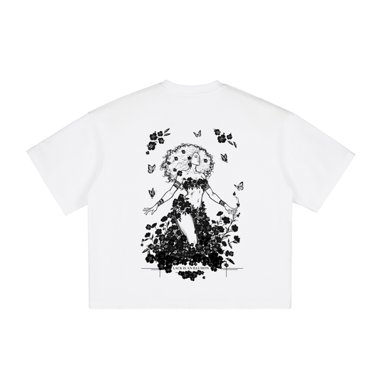 Nubian Goddess Core Black Palette | Vintage Washed Boxy T-Shirt