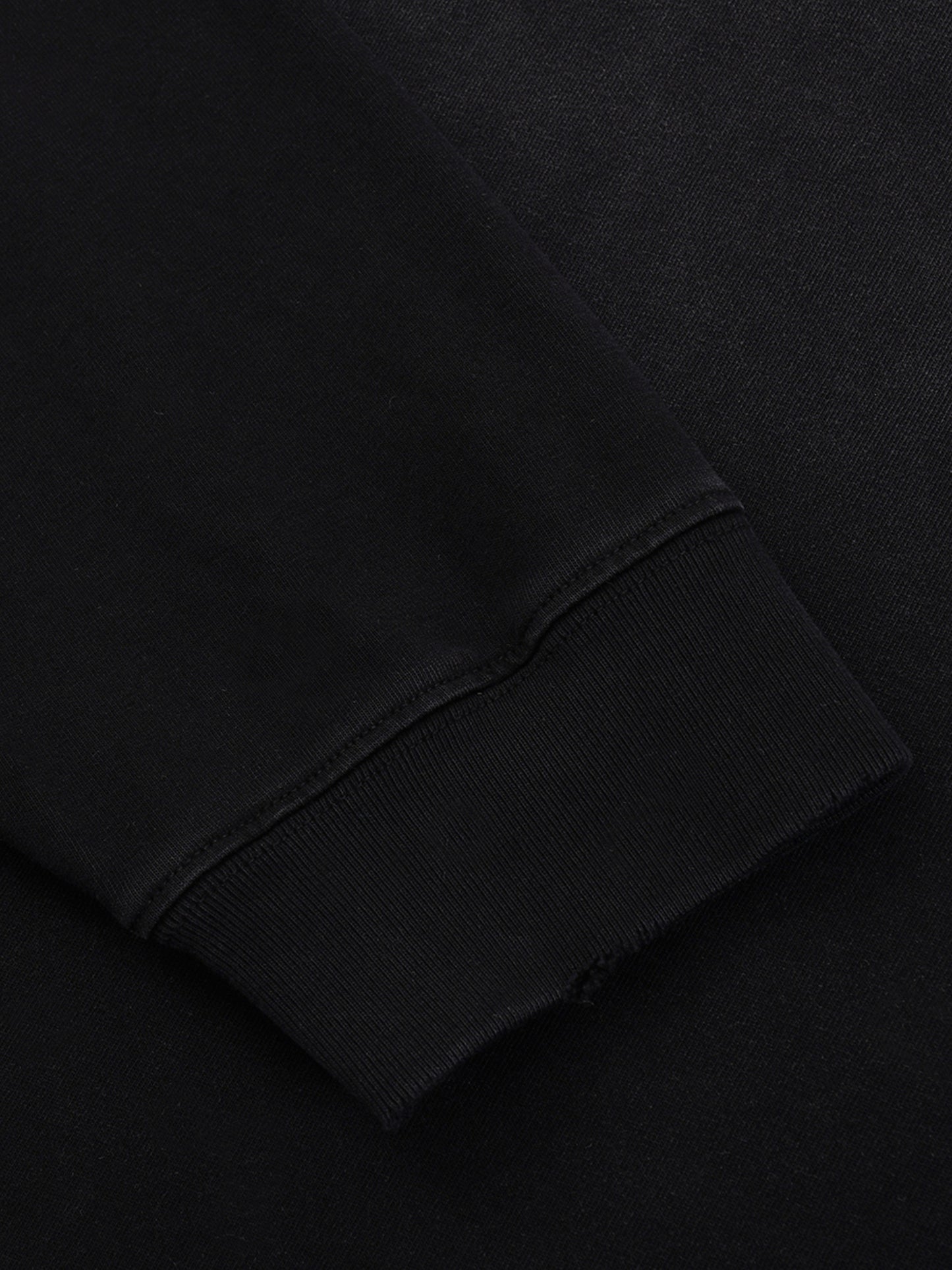 1111 Angel Number Raw Edge Long Sleeve Cotton T-Shirt | Artifact Palette