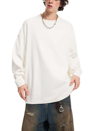 1111 Angel Number Knitted Oversize Sweatshirt | Core Black Palette